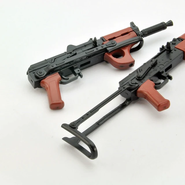 Alt view image 5 of 6 - LittleArmory LA079 AKMS & AKMSU Type 1/12 Scale Plastic Model