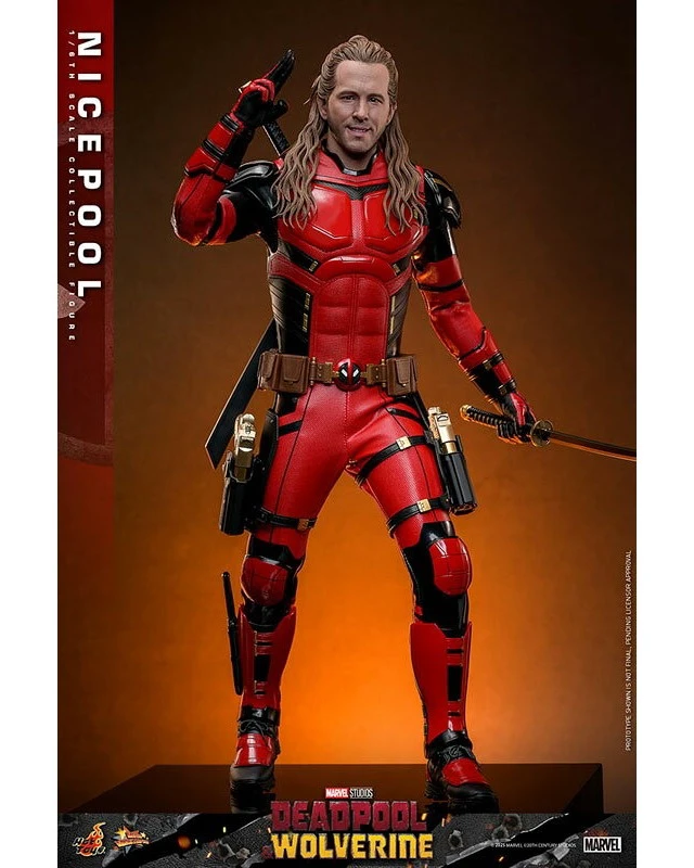 Alt view image 5 of 6 - Movie Masterpiece Nicepool Deadpool & Wolverine 1/6 Scale Figure