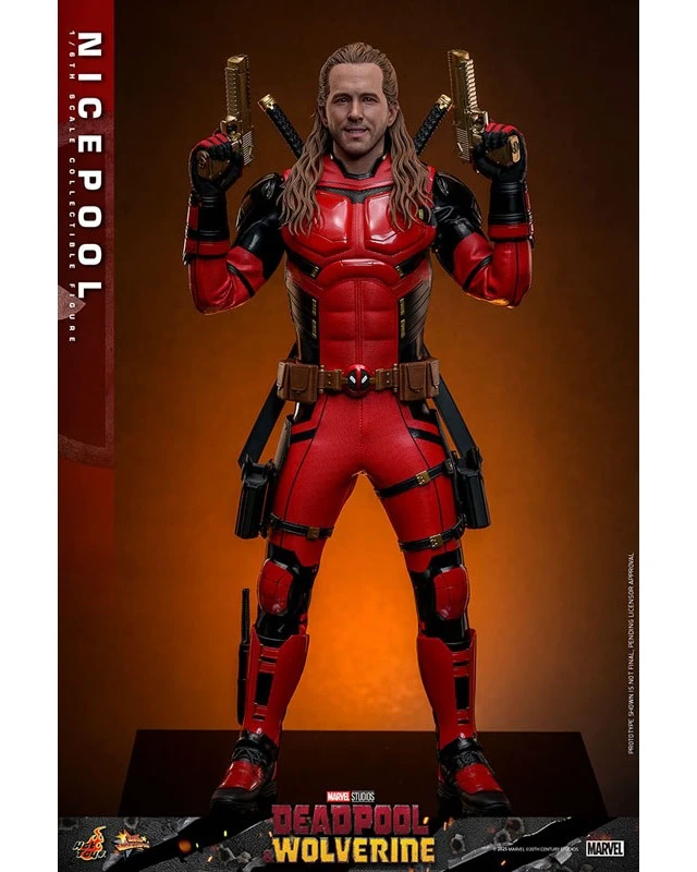 Alt view image 4 of 6 - Movie Masterpiece Nicepool Deadpool & Wolverine 1/6 Scale Figure