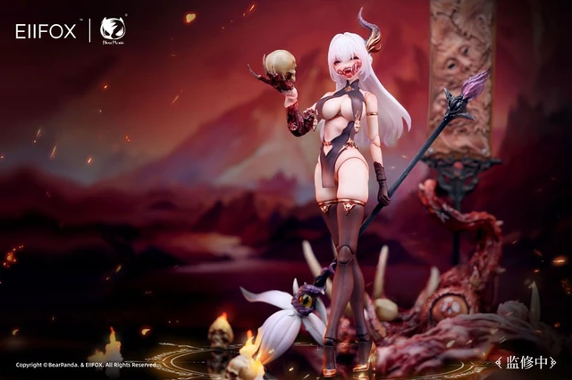 Alt view image 4 of 6 - Huaxia Shengui Painted Skin 1/12 Complete Figure