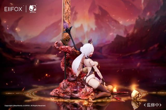 Alt view image 6 of 6 - Huaxia Shengui Painted Skin 1/12 Complete Figure