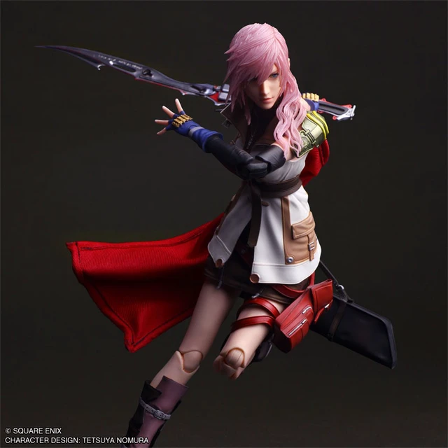Alt view image 4 of 6 - Lightning PLAY ARTS KAI Final Fantasy XIII