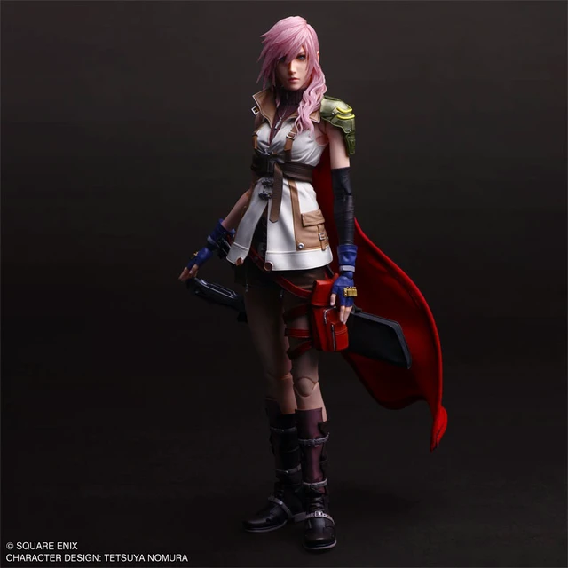 Alt view image 2 of 6 - Lightning PLAY ARTS KAI Final Fantasy XIII