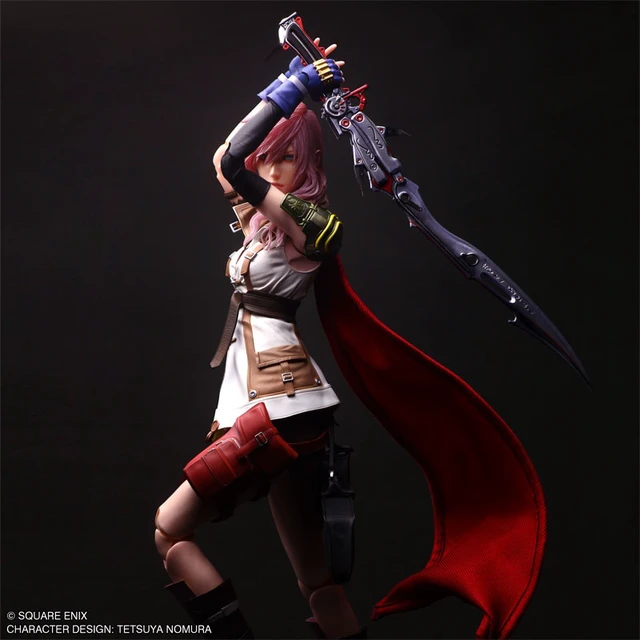 Alt view image 6 of 6 - Lightning PLAY ARTS KAI Final Fantasy XIII
