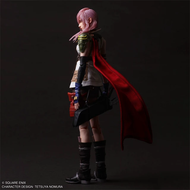 Alt view image 3 of 6 - Lightning PLAY ARTS KAI Final Fantasy XIII