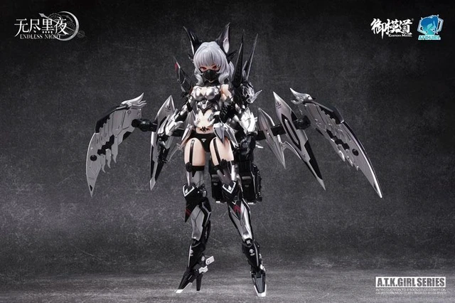 Alt view image 4 of 6 - A.T.K. Girl CAMILLA (Silver Blood Color Ver.) 1/12 Plastic Model