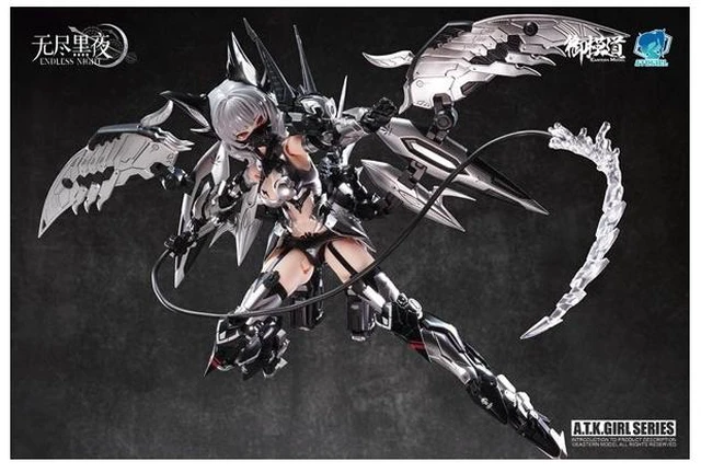 Main image of A.T.K. Girl CAMILLA (Silver Blood Color Ver.) 1/12 Plastic Model