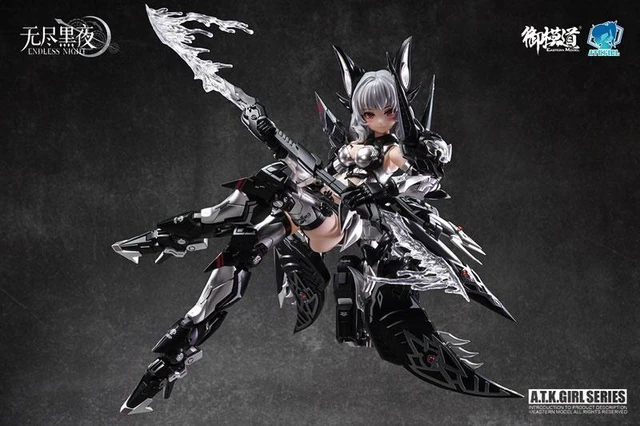 Alt view image 6 of 6 - A.T.K. Girl CAMILLA (Silver Blood Color Ver.) 1/12 Plastic Model
