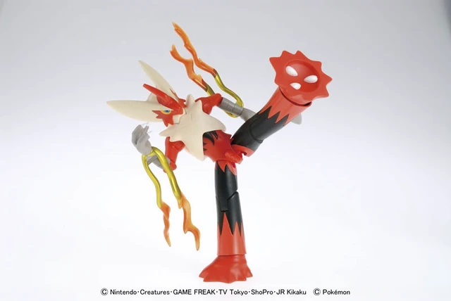 Alt view image 3 of 3 - Pokemon Plamo Collection No.37 Select Series Mega Blaziken Model Kit