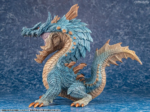Alt view image 3 of 6 - Lagiacrus Sofubi Model - Monster Hunter