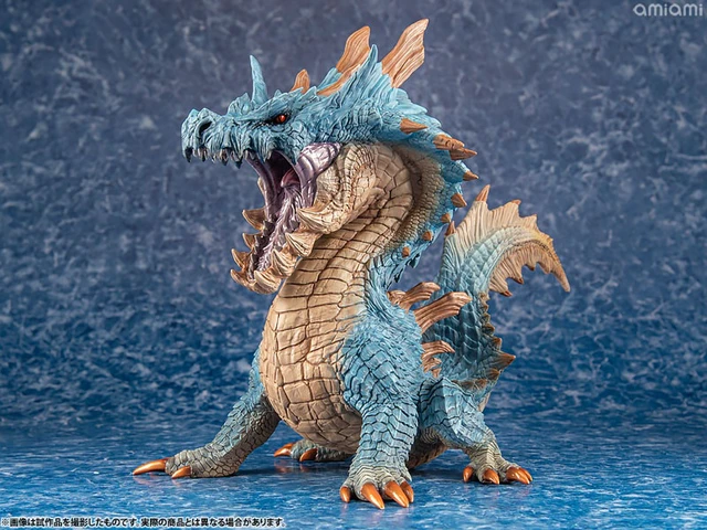 Alt view image 2 of 6 - Lagiacrus Sofubi Model - Monster Hunter