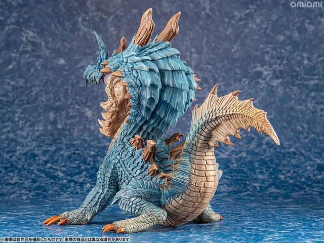 Alt view image 4 of 6 - Lagiacrus Sofubi Model - Monster Hunter