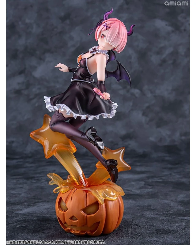 Alt view image 3 of 6 - Ram: Phantom Night Wizard Ver. 1/7 Complete Figure (Re:Zero)