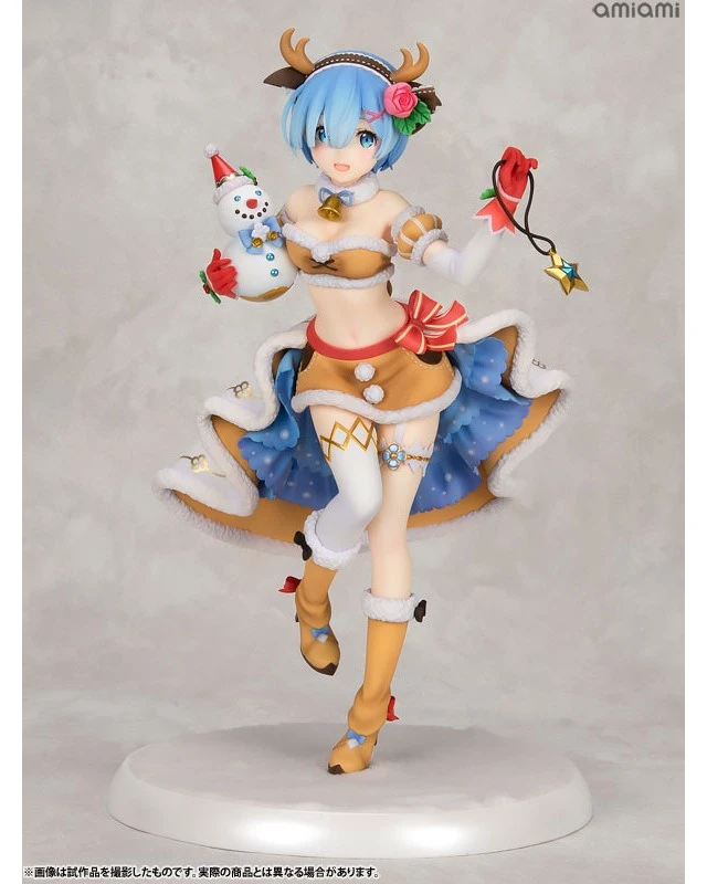 Alt view image 2 of 6 - Rem Loyal Reindeer Maid Ver. 1/7 Complete Figure (Re:Zero)
