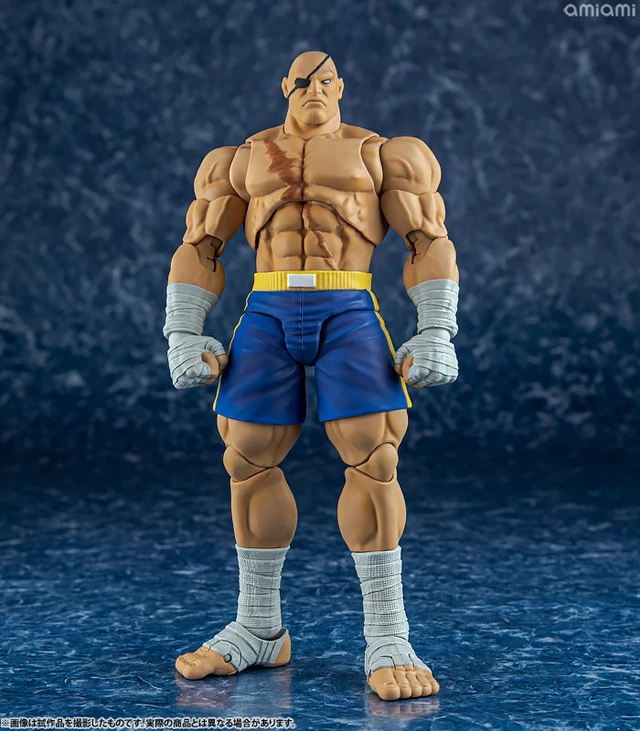 Alt view image 2 of 6 - Sagat 1/12 Scale Action Figure (Street Fighter Alpha 3)