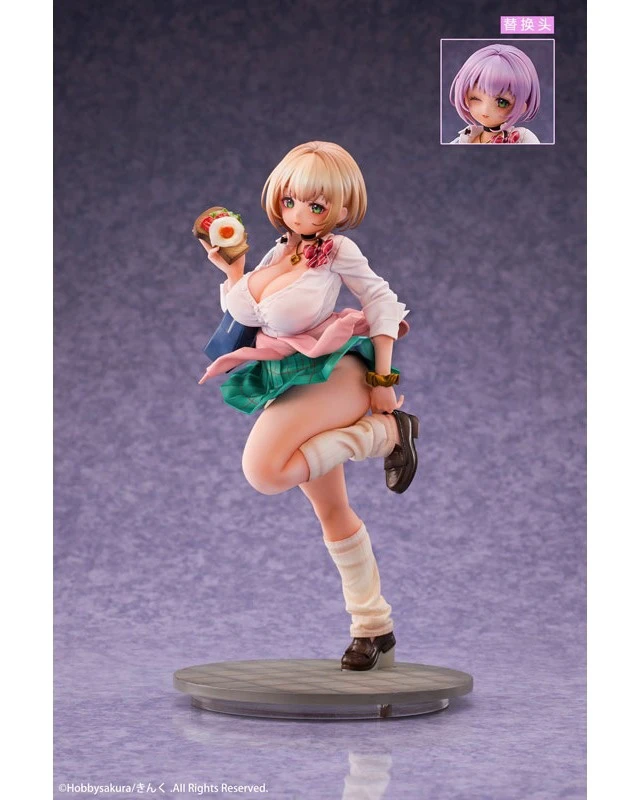 Alt view image 2 of 6 - Hina Aiuchi 1/7 Complete Figure (Bon-yari JK)