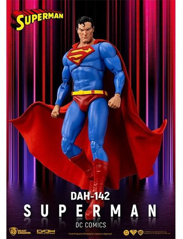 Main image of Dynamic 8ction Heroes #142 DC Comics Superman (Beast Kingdom)