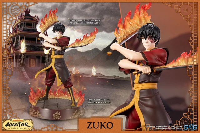 Alt view image 3 of 6 - Prince Zuko Statue - Avatar: The Last Airbender