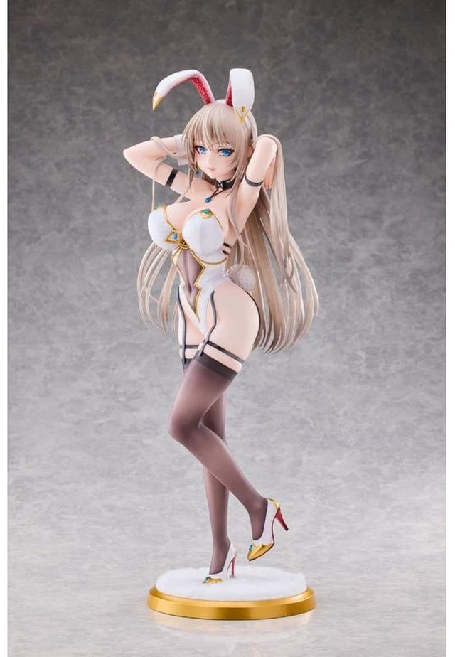 Main image of White Bunny Sister Illustrated by sakiyamama 1/4 Complete Figure Deluxe Ed.