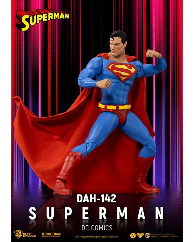 Alt view image 3 of 6 - Dynamic 8ction Heroes #142 DC Comics Superman (Beast Kingdom)