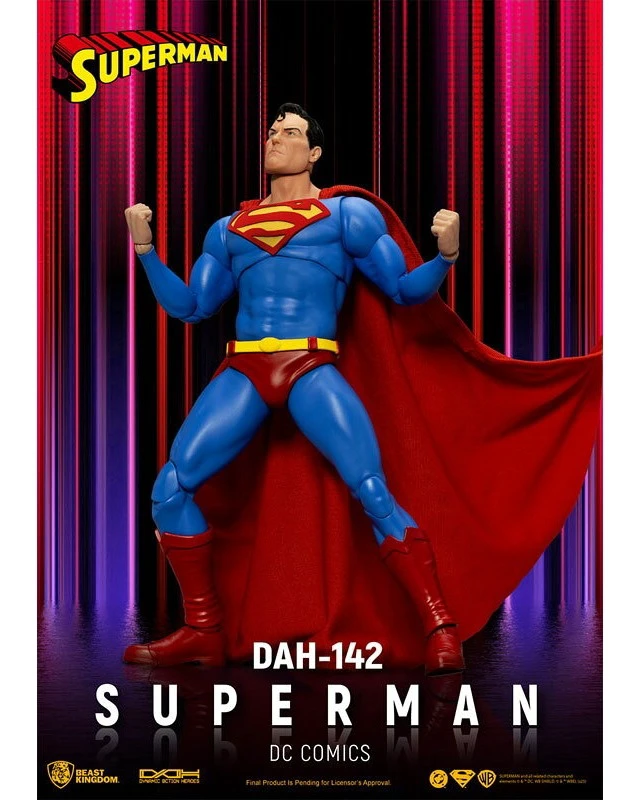 Alt view image 4 of 6 - Dynamic 8ction Heroes #142 DC Comics Superman (Beast Kingdom)