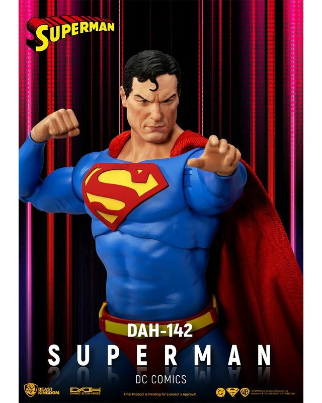 Alt view image 5 of 6 - Dynamic 8ction Heroes #142 DC Comics Superman (Beast Kingdom)