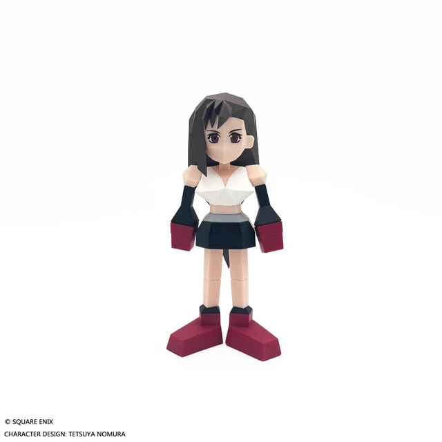 Alt view image 2 of 6 - Final Fantasy VII Polygon Sofubi Tifa Lockhart