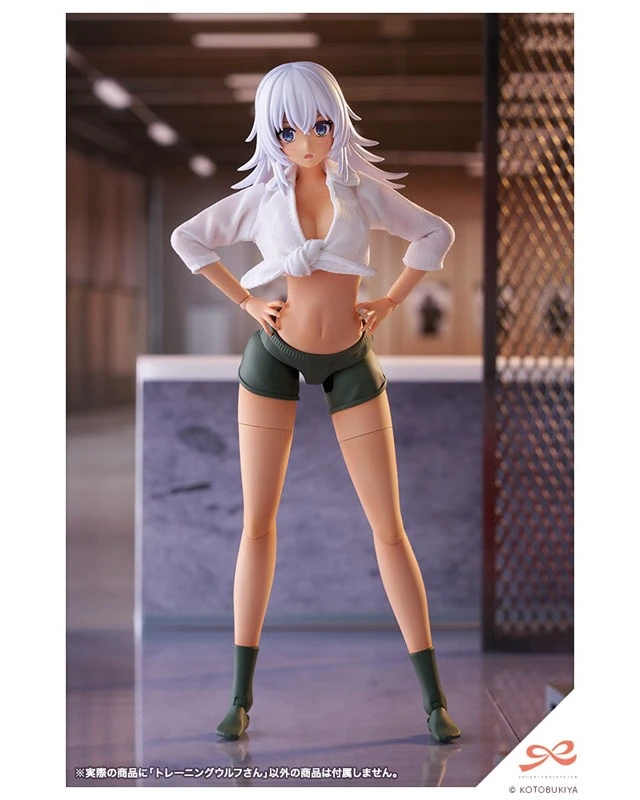 Alt view image 5 of 6 - Training Wolf-san 1/10 Plastic Model (Sousai Shojo Teien)
