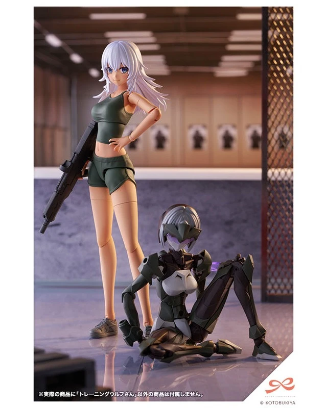 Alt view image 4 of 6 - Training Wolf-san 1/10 Plastic Model (Sousai Shojo Teien)
