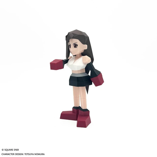 Alt view image 6 of 6 - Final Fantasy VII Polygon Sofubi Tifa Lockhart