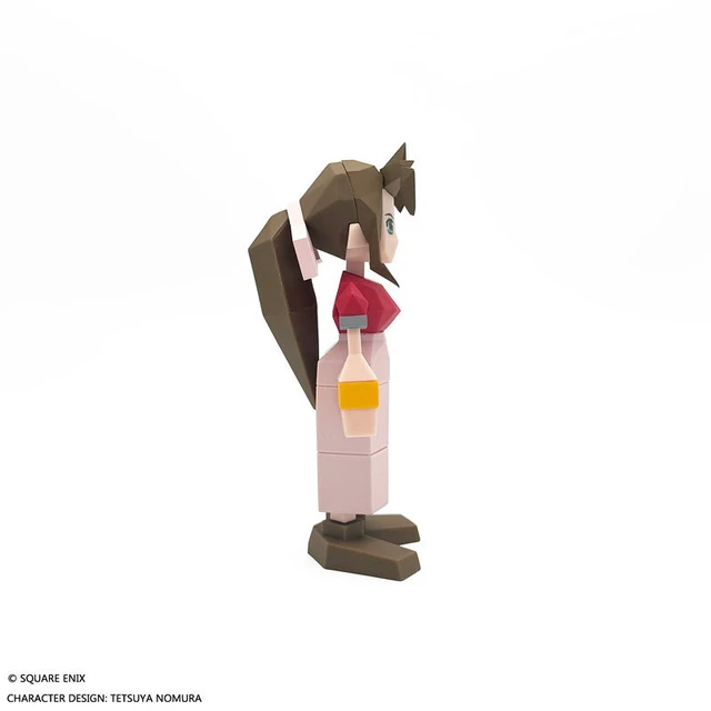 Alt view image 5 of 6 - Aerith Gainsborough Final Fantasy VII Polygon Sofubi Figure
