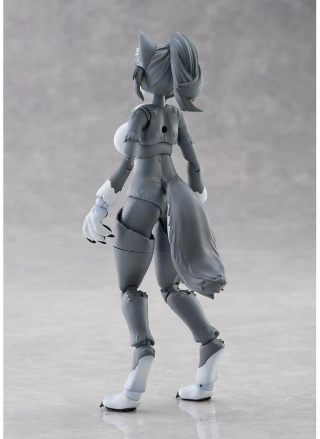 Alt view image 3 of 6 - KemoPla No.KP-03R Gray Wolf Plastic Model Kit