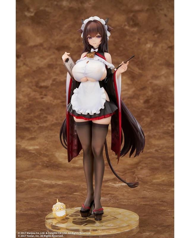 Alt view image 2 of 6 - Kashino: Stumbling Trouble Maid Ver. Azur Lane Complete Figure