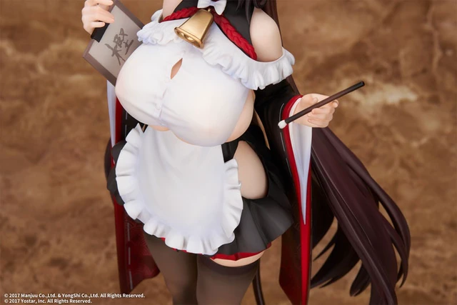 Alt view image 6 of 6 - Kashino: Stumbling Trouble Maid Ver. Azur Lane Complete Figure