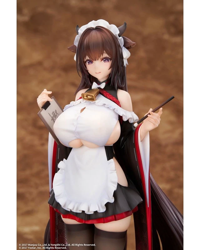 Alt view image 5 of 6 - Kashino: Stumbling Trouble Maid Ver. 1/7 Complete Figure - Azur Lane