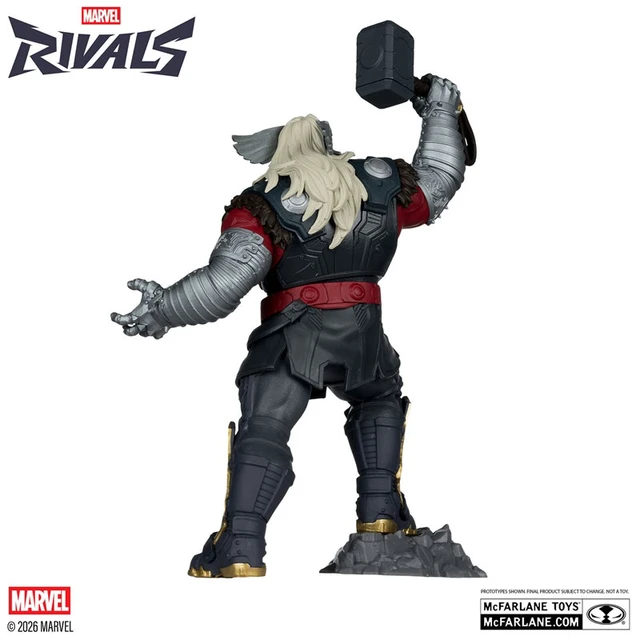 Alt view image 4 of 6 - Marvel Rivals 1/10 Scale Scene Figure #003 Thor (McFarlane Toys)