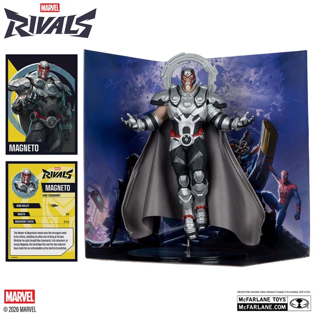 Alt view image 6 of 6 - Magneto 1/10 Scale Scene Figure (Marvel Rivals)