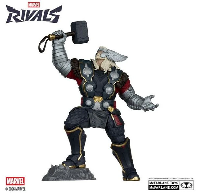 Main image of Marvel Rivals 1/10 Scale Scene Figure #003 Thor (McFarlane Toys)