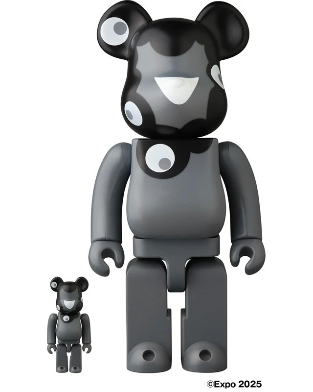 Alt view image 2 of 2 - BE@RBRICK Myaku-Myaku (Monochrome Ver.) 100% & 400%