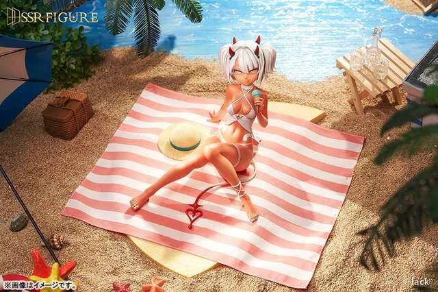 Alt view image 4 of 6 - Caffeine-chan Summer Ver. 1/7 Complete Figure