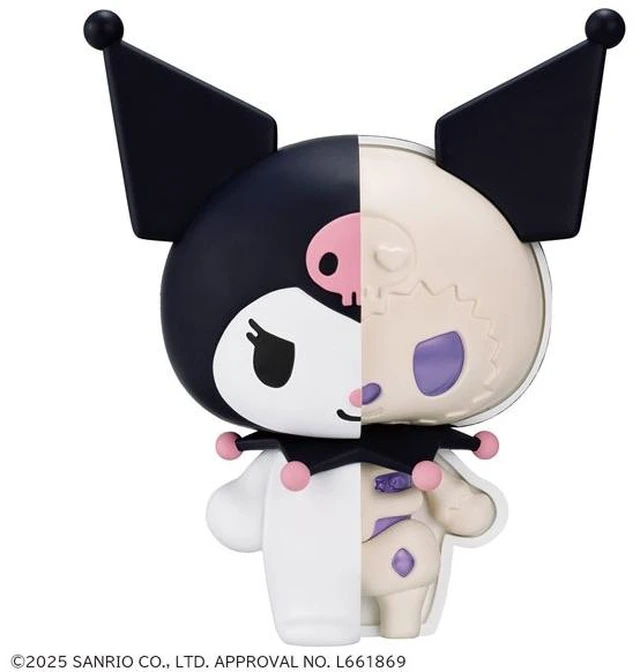 Main image of Kaitai Puzzle FANTASY Soft Vinyl Collection Kuromi Complete Figure
