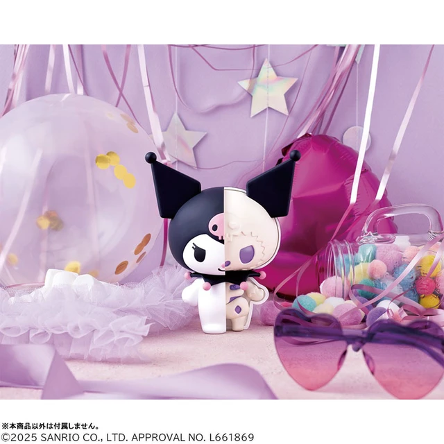 Alt view image 6 of 6 - Kaitai Puzzle FANTASY Soft Vinyl Collection Kuromi Complete Figure