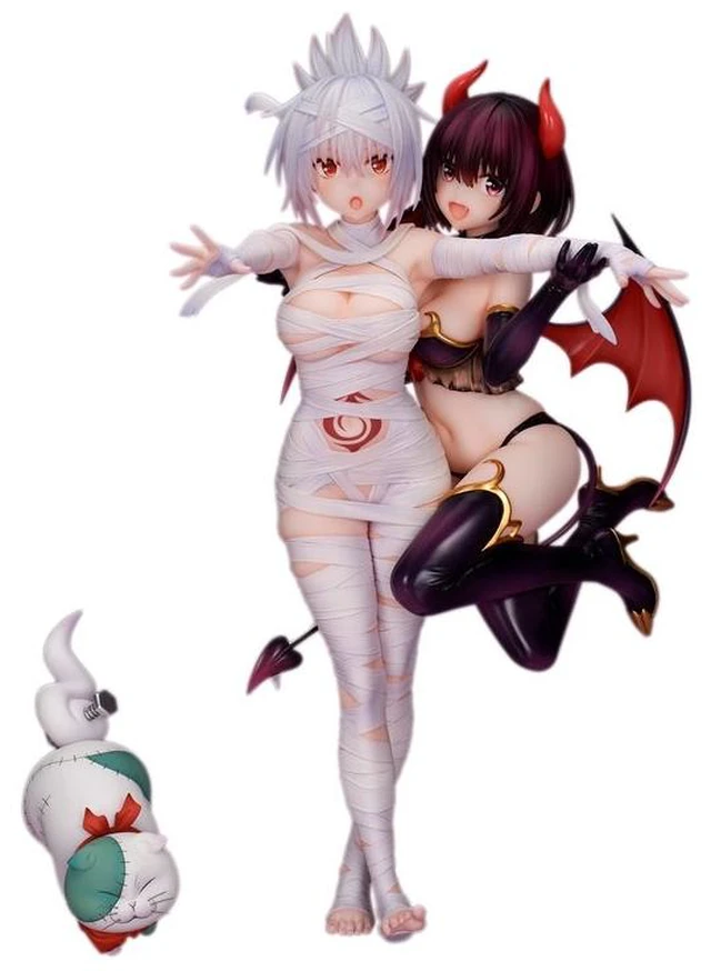 Main image of Matsuri Kazamaki & Suzu Kanade & Shirogane Complete Figure (Ayakashi Triangle)
