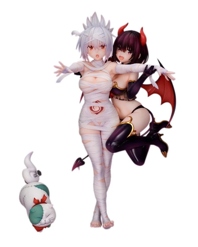 Alt view image 2 of 6 - Matsuri Kazamaki & Suzu Kanade & Shirogane Complete Figure (Ayakashi Triangle)