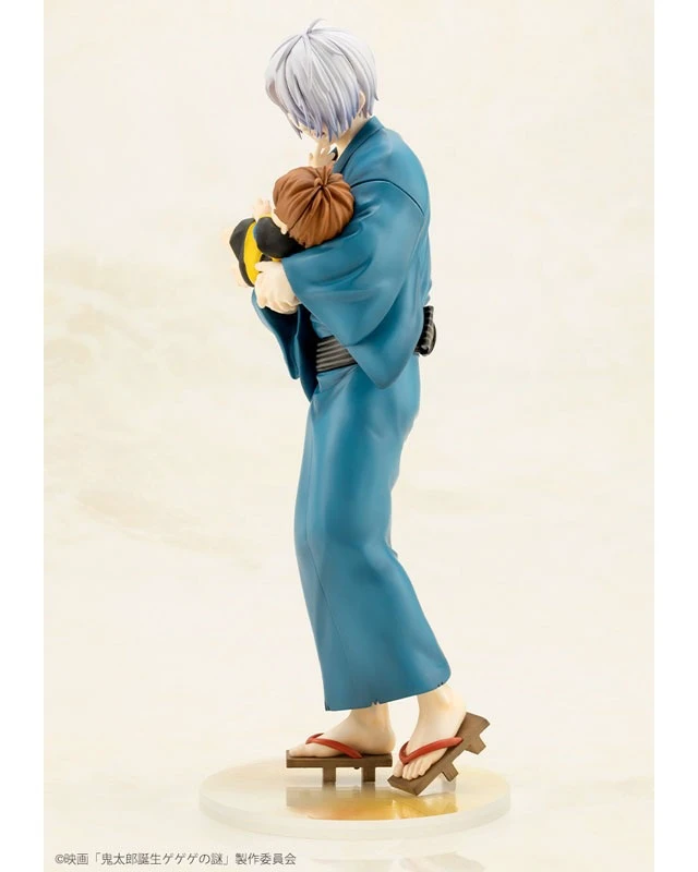 Alt view image 4 of 6 - Kitaro's Father & Baby Kitaro Complete Figure (Kitaro Birth: GeGeGe no Nazo)