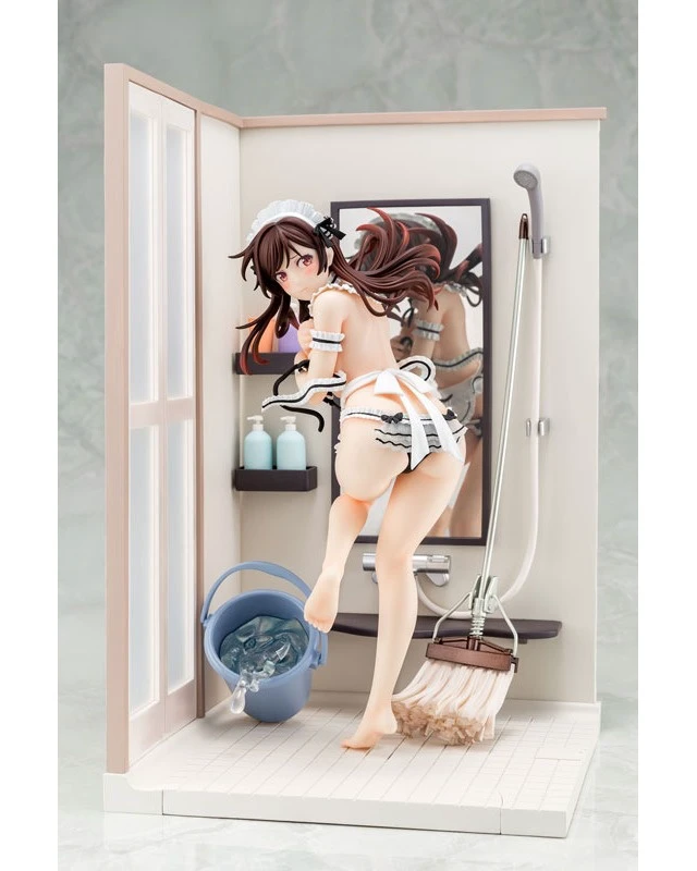 Alt view image 3 of 6 - Chizuru Mizuhara Maid Bikini Cleaning Ver. Rent-a-Girlfriend Complete Figure