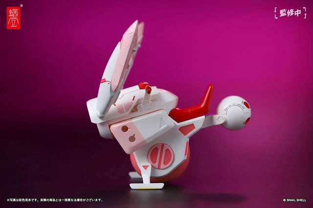 Alt view image 4 of 6 - Cyclone Bunny & Gear Set 1/12 Complete Figure (Snail Shell)