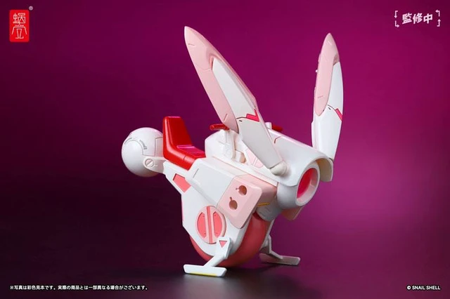 Alt view image 2 of 6 - Cyclone Bunny & Gear Set 1/12 Complete Figure (Snail Shell)