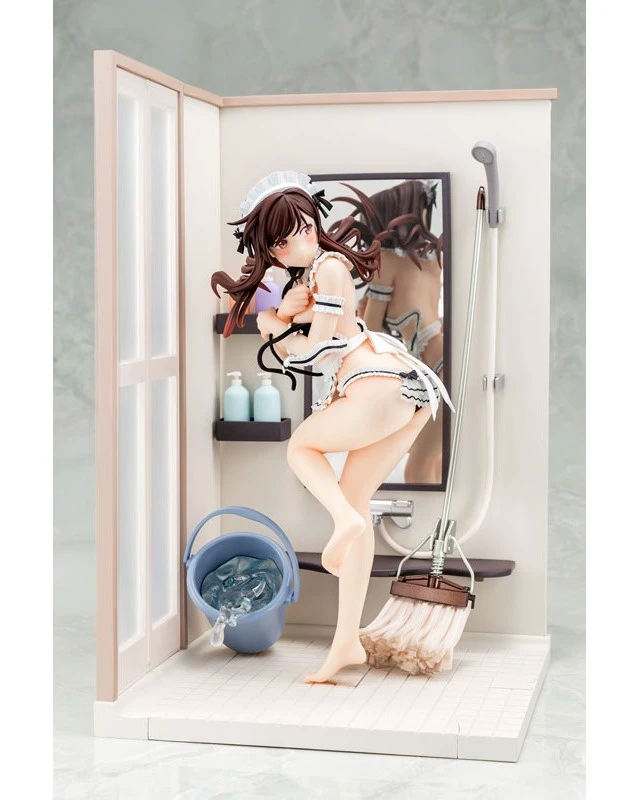 Alt view image 4 of 6 - Chizuru Mizuhara Maid Bikini Cleaning Ver. Rent-a-Girlfriend Complete Figure