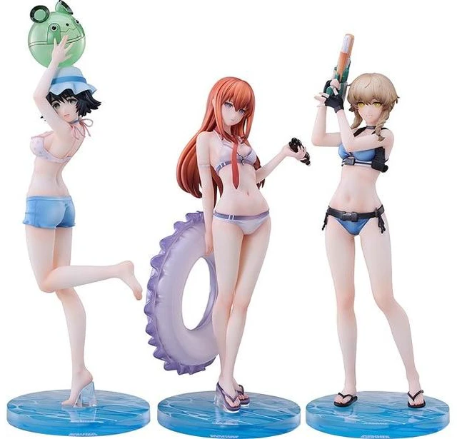 Main image of Steins;Gate Kurisu Makise & Mayuri Shiina & Suzuha Amane Swimsuit Complete Figur